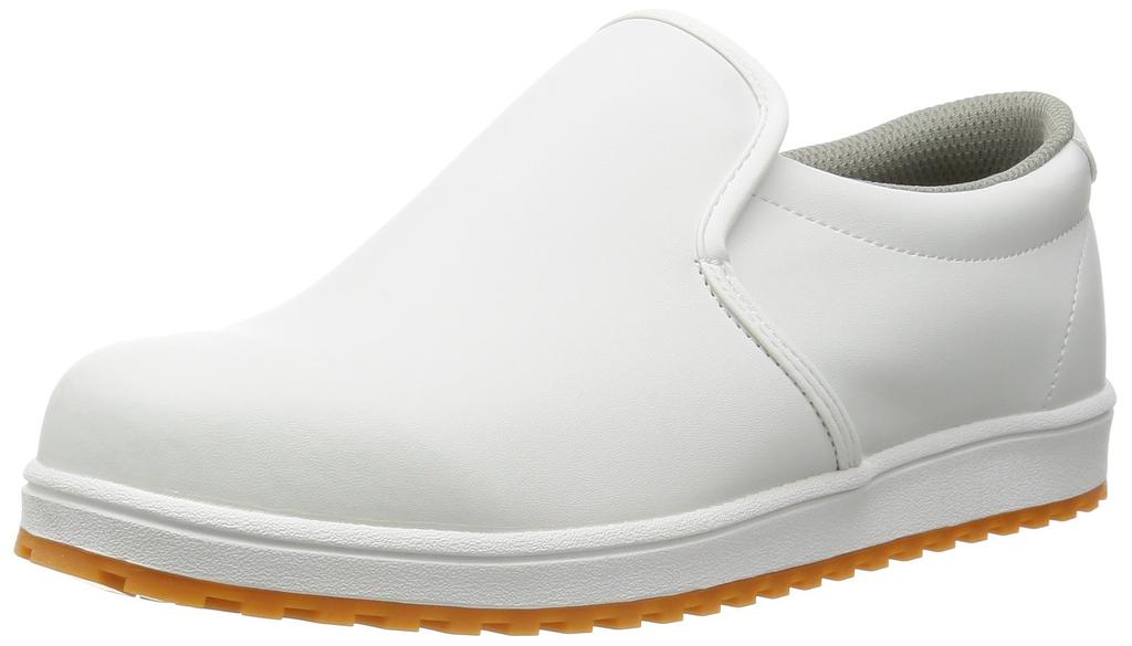 Xebec Work Shoes Kitchen Size 85665, Shoes, Slip-Resistant, Oil-Resistant, White, 22.0cm