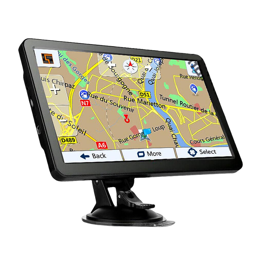 

7 Inch HD Car GPS Navigation FM Transmitter Portable Navigator 256MB+8G USB TF Australia North America Europe Map Voice Reminder us