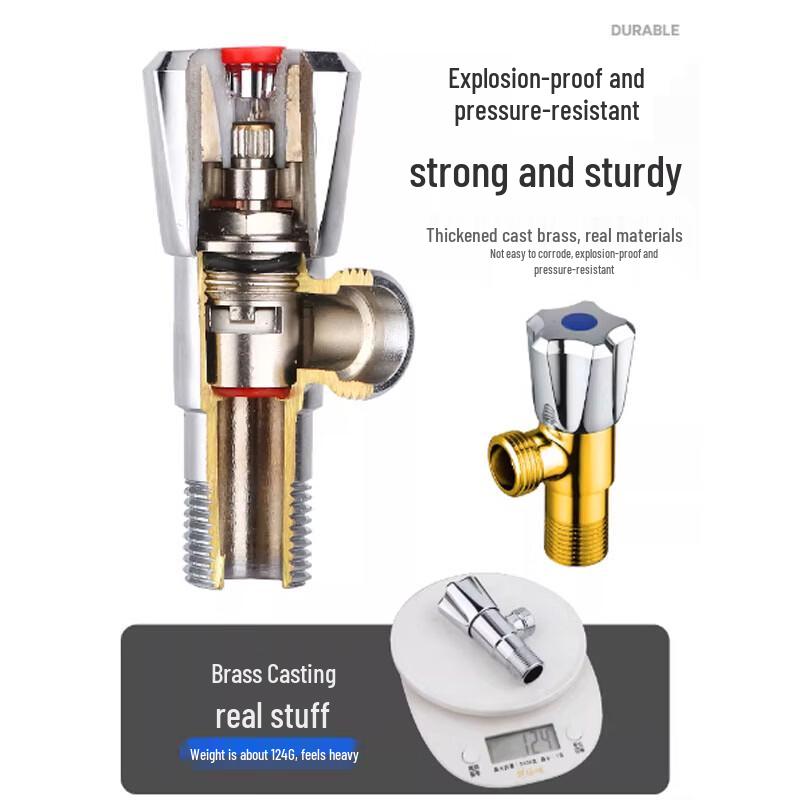 CZ 1/2-inch Cold Water Angle Valve