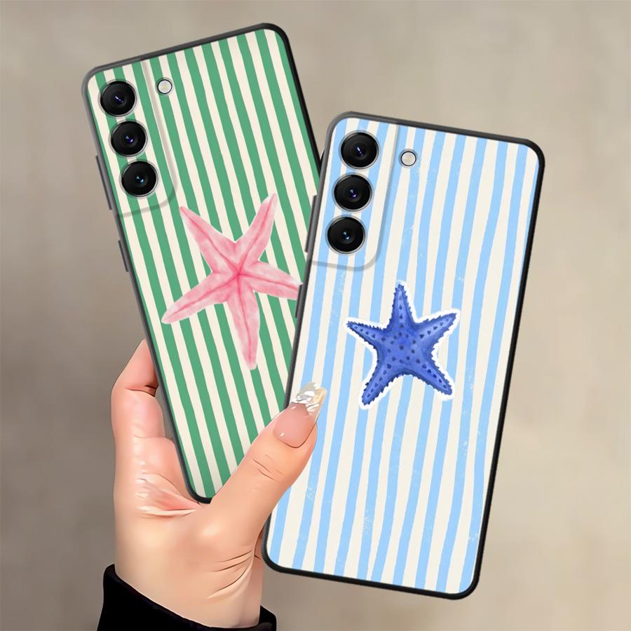 Case for Samsung Galaxy A03 A05 A01 A02 A06 Note 20 Ultra 9 10 A50 A70 A10 A20 A30 A40 A04 Soft Back Phone Cover Marine Animals