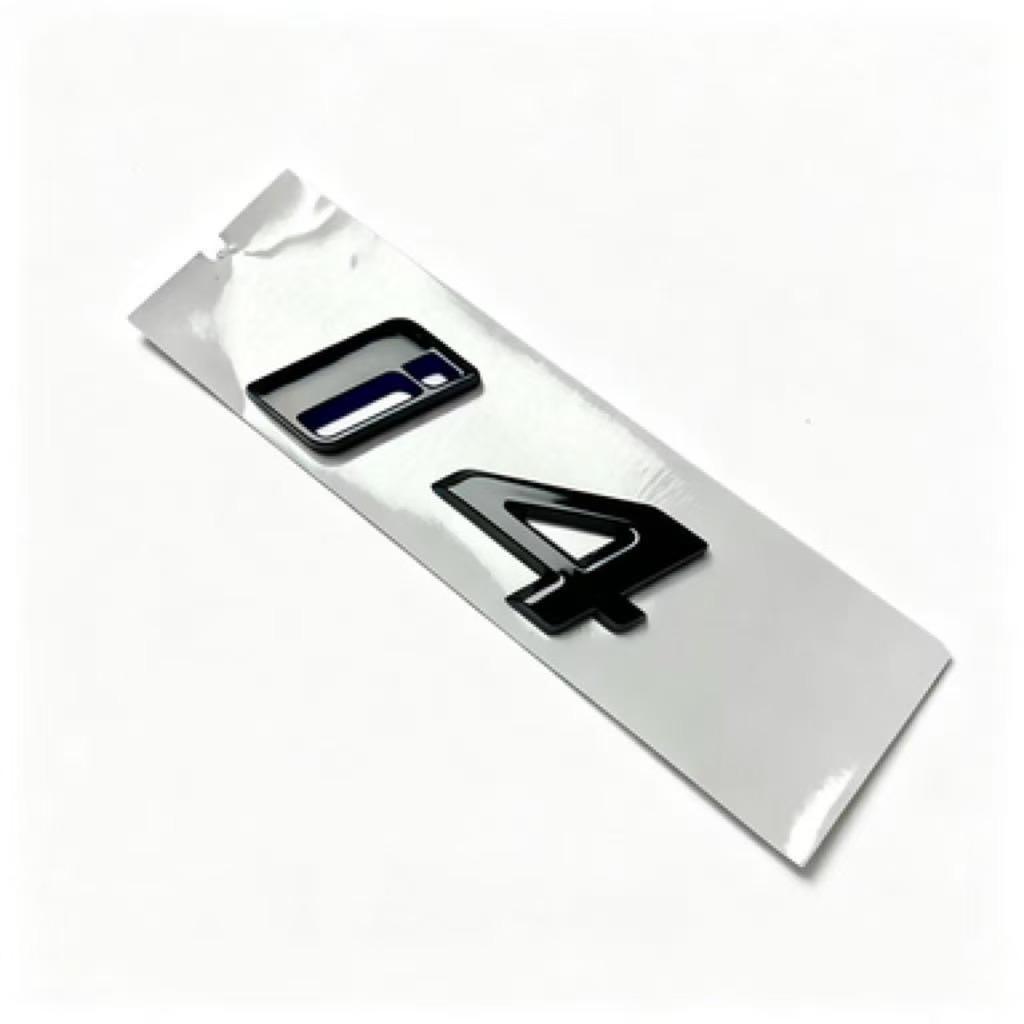 Car Rear Tailgate Letter Badge Sticker, Trunk Emblem Decal Auto Exterior Decor Styling Accessories Fit for BMW IX3 I4 I7 M50 M60 yf2