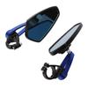 Pair Motorcycle Rear View Mirrors Handlebar End Mounted Replacement for Suzuki B King GSF1250 GSF600 Street Bike