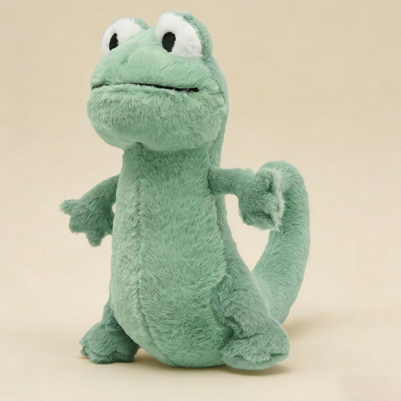 26Cm New Green Lizard Tom Plush Toys Anime Film Merchandise Character Roles Exquisite Animal Figurines Birthday Gifts For Friend