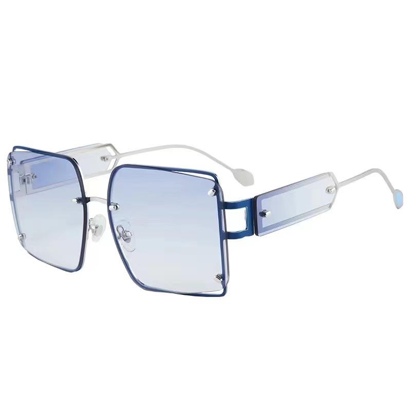 

European American Stylish Sunglasses ladies Big Size Square Shape ladies’s Sun Glasses Fashion Trendy Sunglass ladies