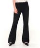 ZIZEMUSEUM Boots Cut Denim Pants (Black)
