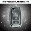 uxcell Smart Key Fob Case Cover Compatible with Volkswagen Compatible