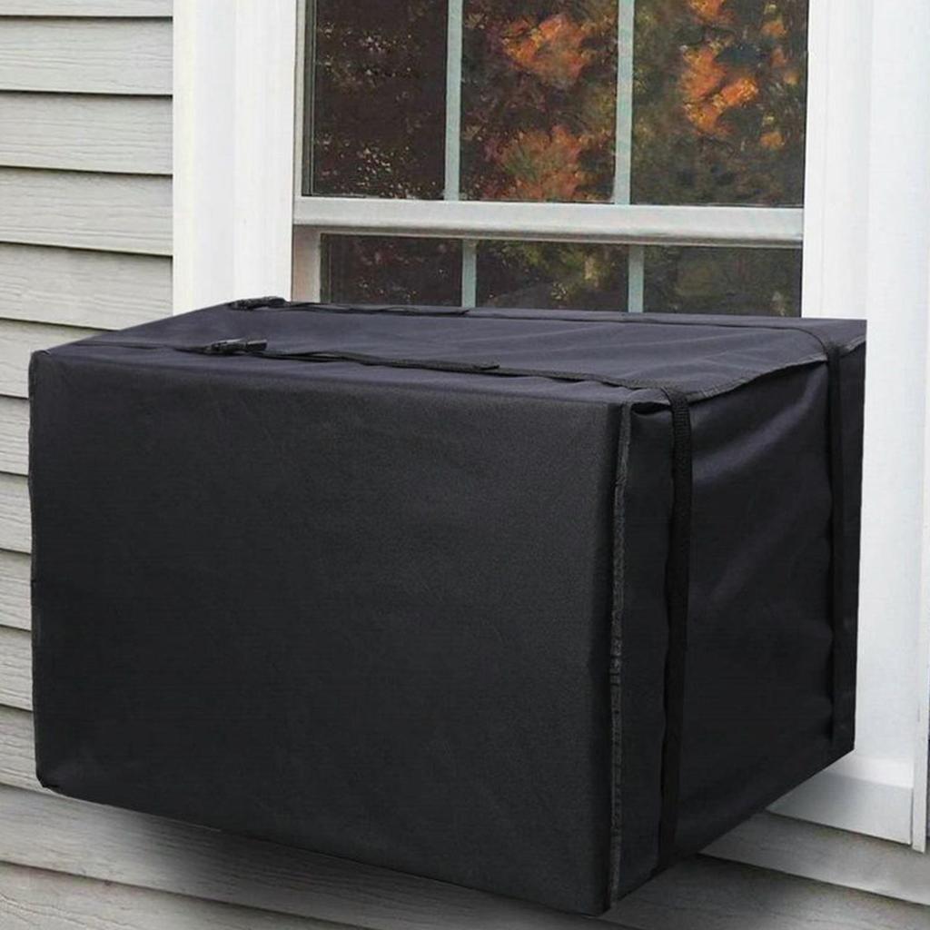 Cover For AC Unit Outside Central HVAC Insulated Screen Dust-proof Waterproof AC Cover For Home Outdoor Patio Basement Garage RV