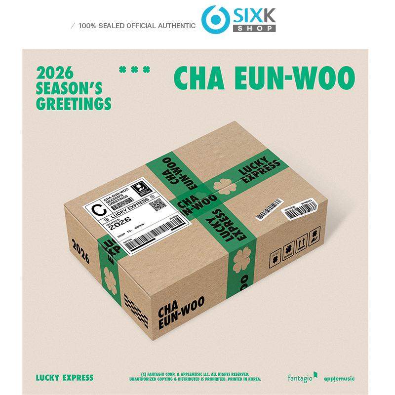 

[Pre-order] CHA EUN-WOO(ASTRO) - 2026 SEASON’S GREETINGS [LUCKY EXPRESS] (Online Benefit) [NO POB]
