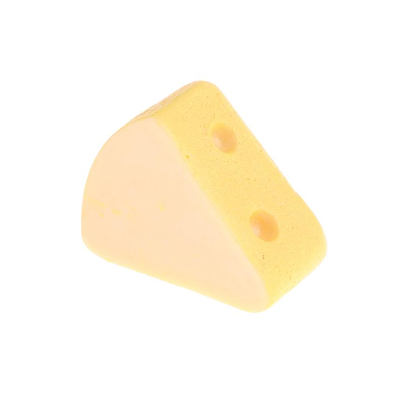 10 Stück/Los Miniatur Essen 1/6 Mini Käsekuchen Puppenhaus