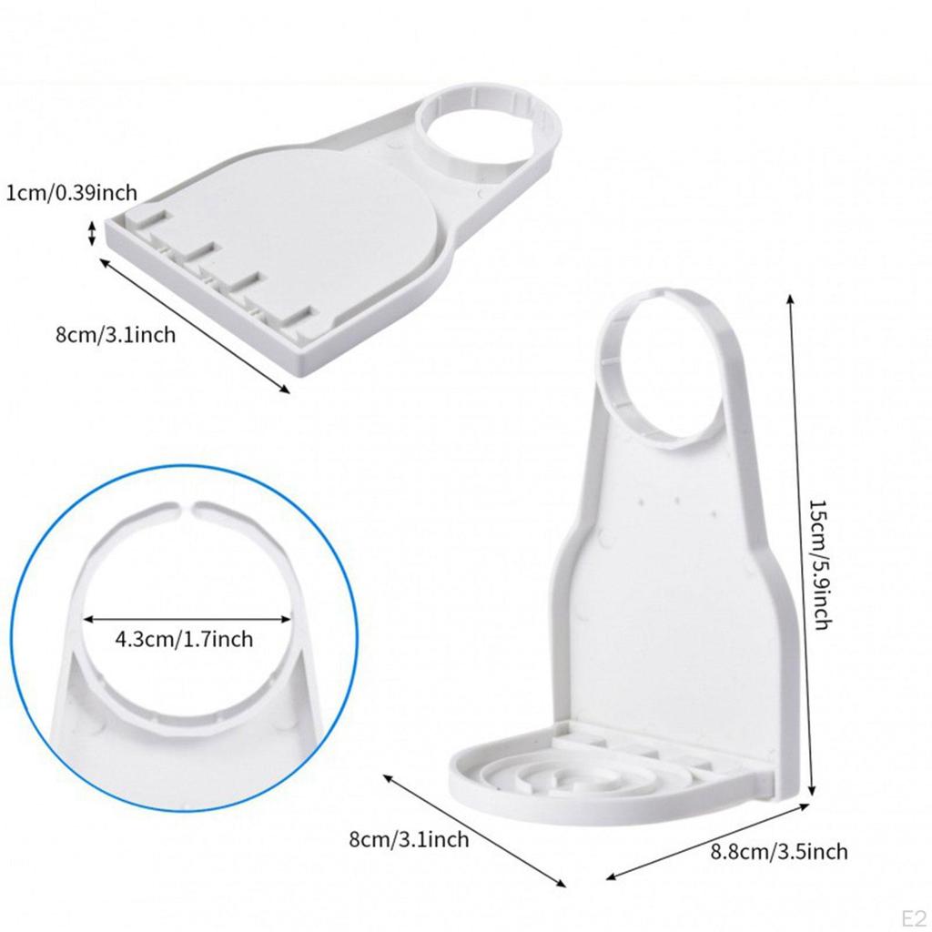 Foldable Laundry Liquid Cup Holder 4.3cm Opening Easy Maintenance Lightweight Accessory for Washing
