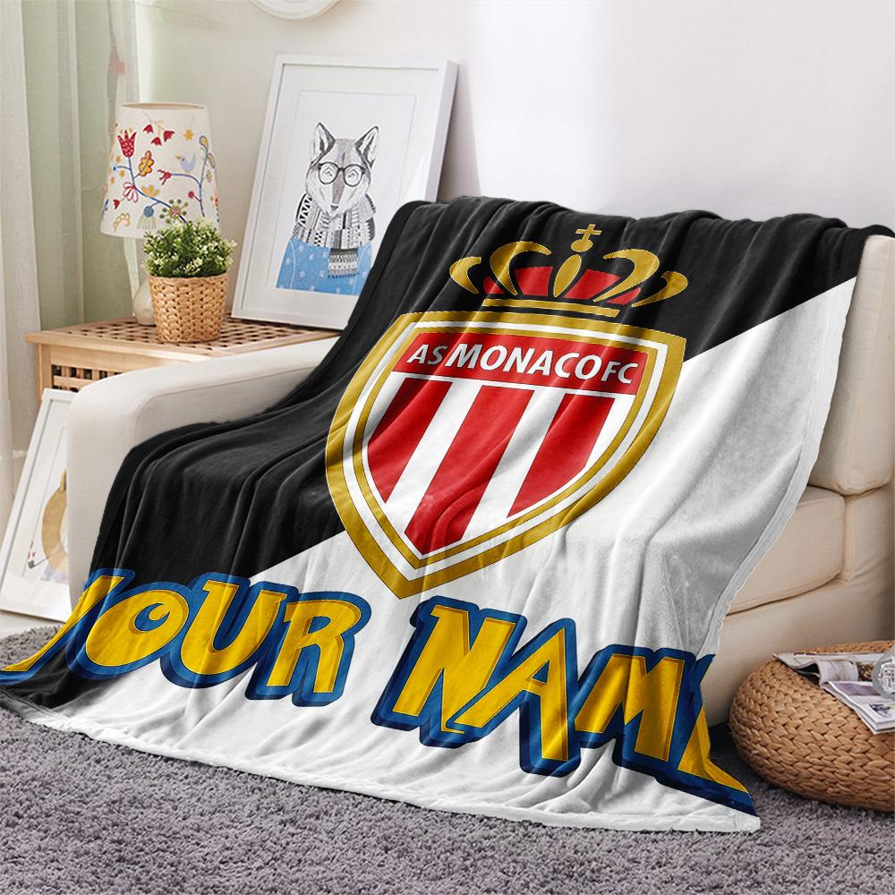 Custom Name AS Monaco Flannel Blanket, High Quality Comfortable for All Seasons, Home Decor, Warmth and Comfort