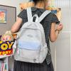 Schoolbag Junior High School Student Schoolbag Women's New Large-capacity Student Backpack Trendy Lightweight Versatile College Style Class Casual