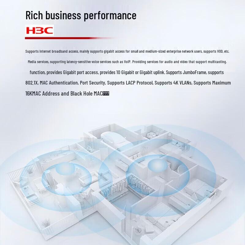 H3C S5130V2-28P-HPWR-LI Gigabit PoE+ Switch