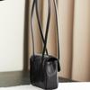 Classic French Lambskin Caviar Bead Quilted Chain Crossbody Bag