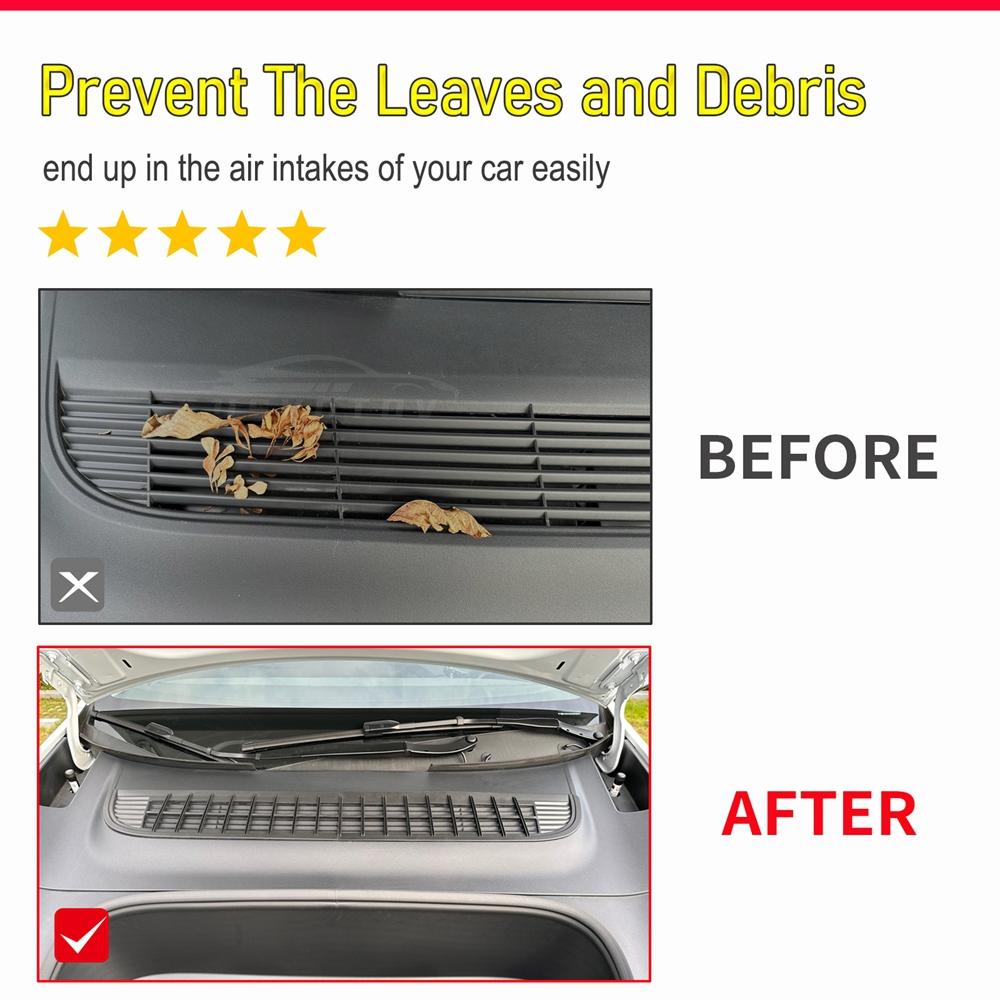 Air Inlet Protective Cover For Tesla Model Y Juniper 2026 Accessories Anti-insect Anti-fouling Front Air-Conditioning Grill Mesh