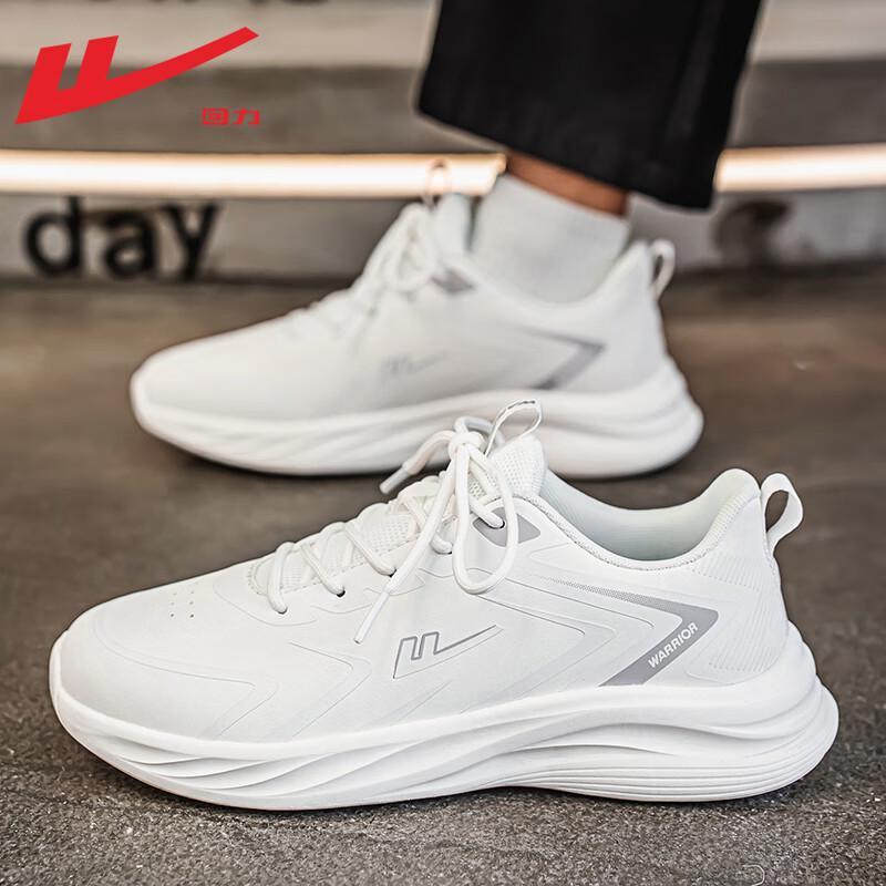Warrior Men's Lightweight Leather Running & Casual Shoes