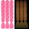 Glowing Braid Shining In The Darkness Prop High Anti-slip Smooth Realistic Decorative Role Play Temperature Silk Fluorescent