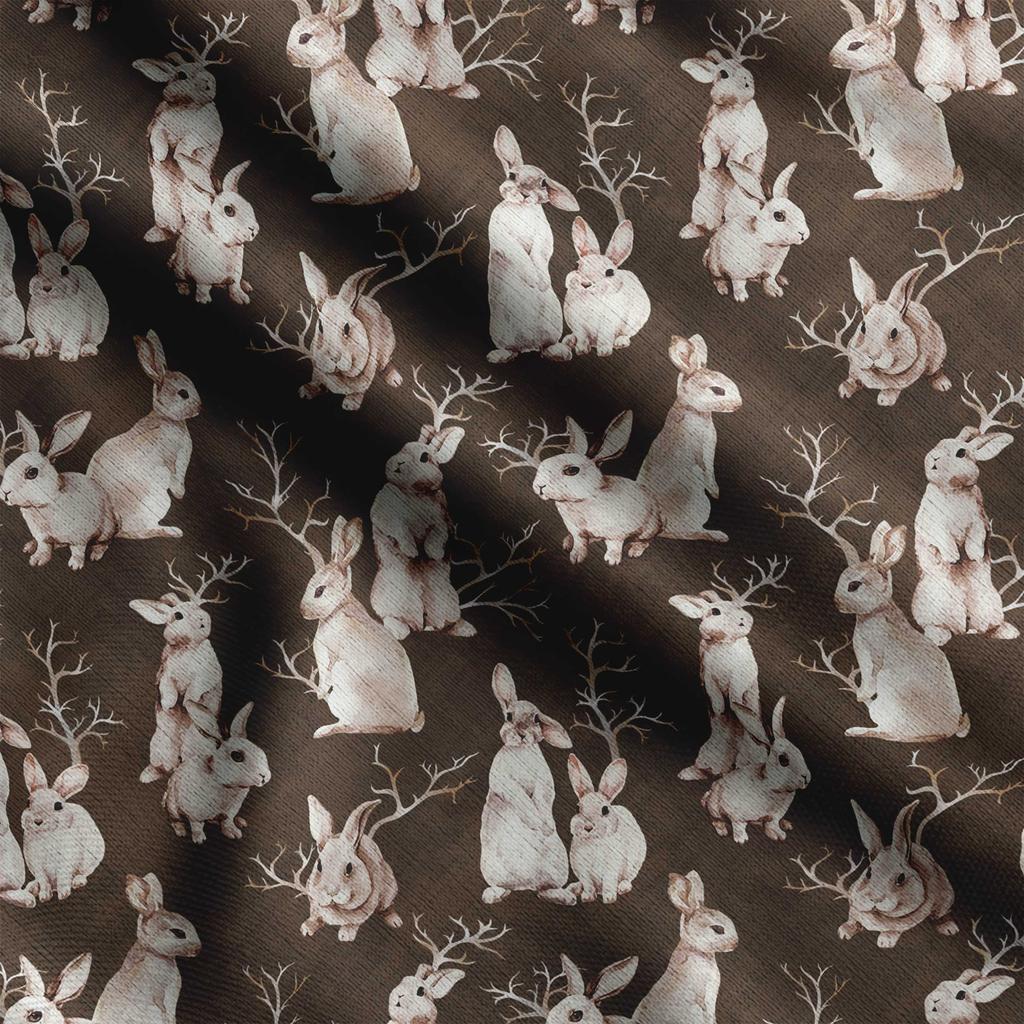 Soimoi Animals Print,  Cotton Cambric, Quilting Fabric Sold by The Yard 42 Inch Wide, Medium Weight Cotton Fabric, Sewing  Supplies,