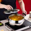 24CM 304 Stainless Steel Soup Pot
