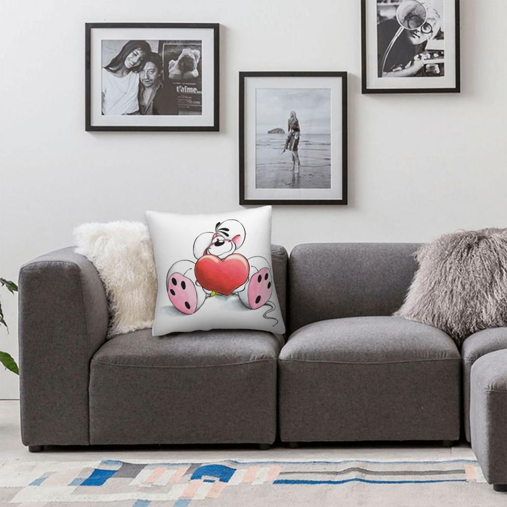 Poszewka na poduszkę Kreskówka Diddl Diddlina Design Poszewka na poduszkę Poszewka na poduszkę Vintage Na krzesło Sofę Dekoracja domu Poszewki