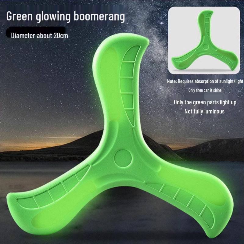Children's EVA Soft Three-Blade Boomerang Flying Disc Toy
