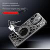 For Magsafe Aluminum Alloy Heat Dissipation Shockproof Case For iPhone 16Pro Max 16 15 14 13 12 Pro Back Plate Magnetic Wireless Charging Cover