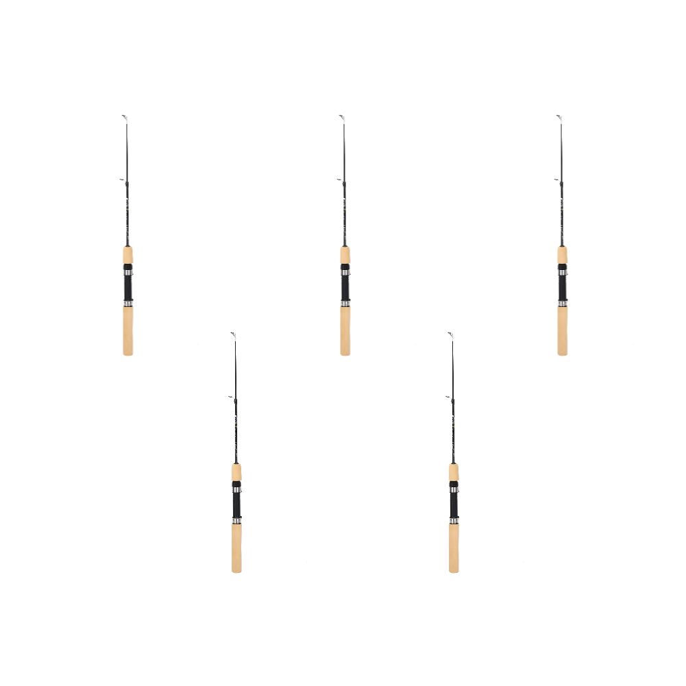 60 80 100CM Mini Telescopic Ice Fishing Rod Portable Carbon Fiber River Shrimp Carp Fishing Pole Winter Fishing Rod Tackle Pesca