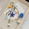 Pretty Beach Conch Shell Starfish Pendants for Women Girls DIY Handmade Jewelry Gifts Bag Charm