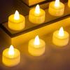6Pcs/Set LED Flickering Taper Candles Battery Operated Flameless Long Candles with Timer & 10-Key Remote for Wedding Party Home Decor