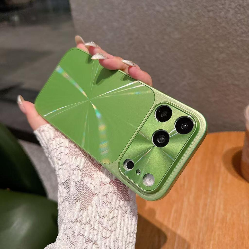 Aurora CD Pattern Apple 17 Phone Case: 16 Large Window Laser Shell & 15 Advanced Cool Shell 17 Cross-Border Shell