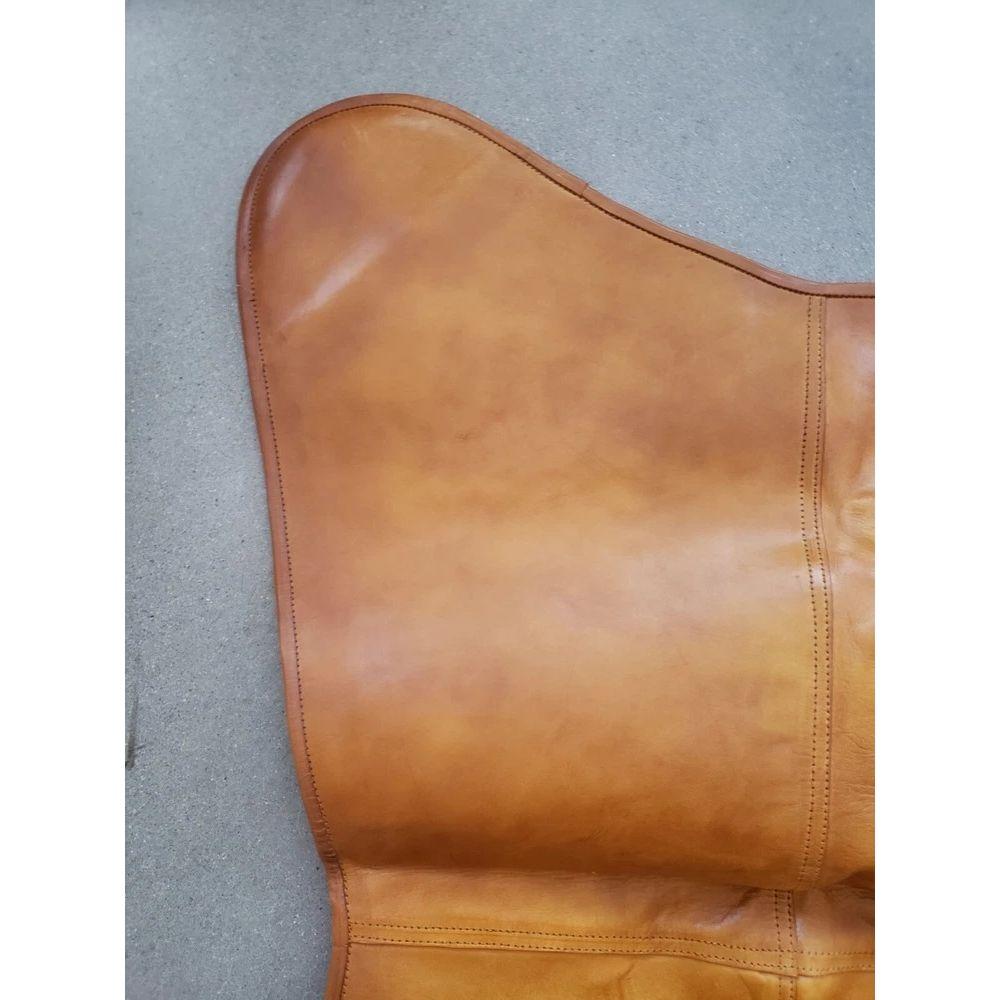 AmeriHome Leather Butterfly Chair Replacement COVER ONLY