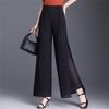 Übergröße Damen Chiffon Weite Hosen - Sommer Leicht, Elastischer Bund, Lässiger Lockerer Schnitt 2026