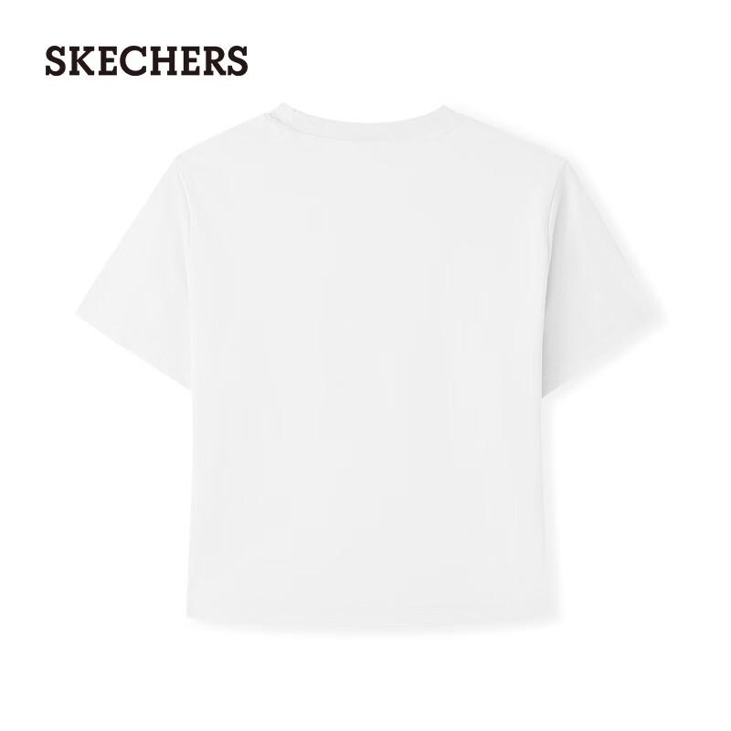 Skechers Women's Slim Fit Knit Short Sleeve T-Shirt L226W016