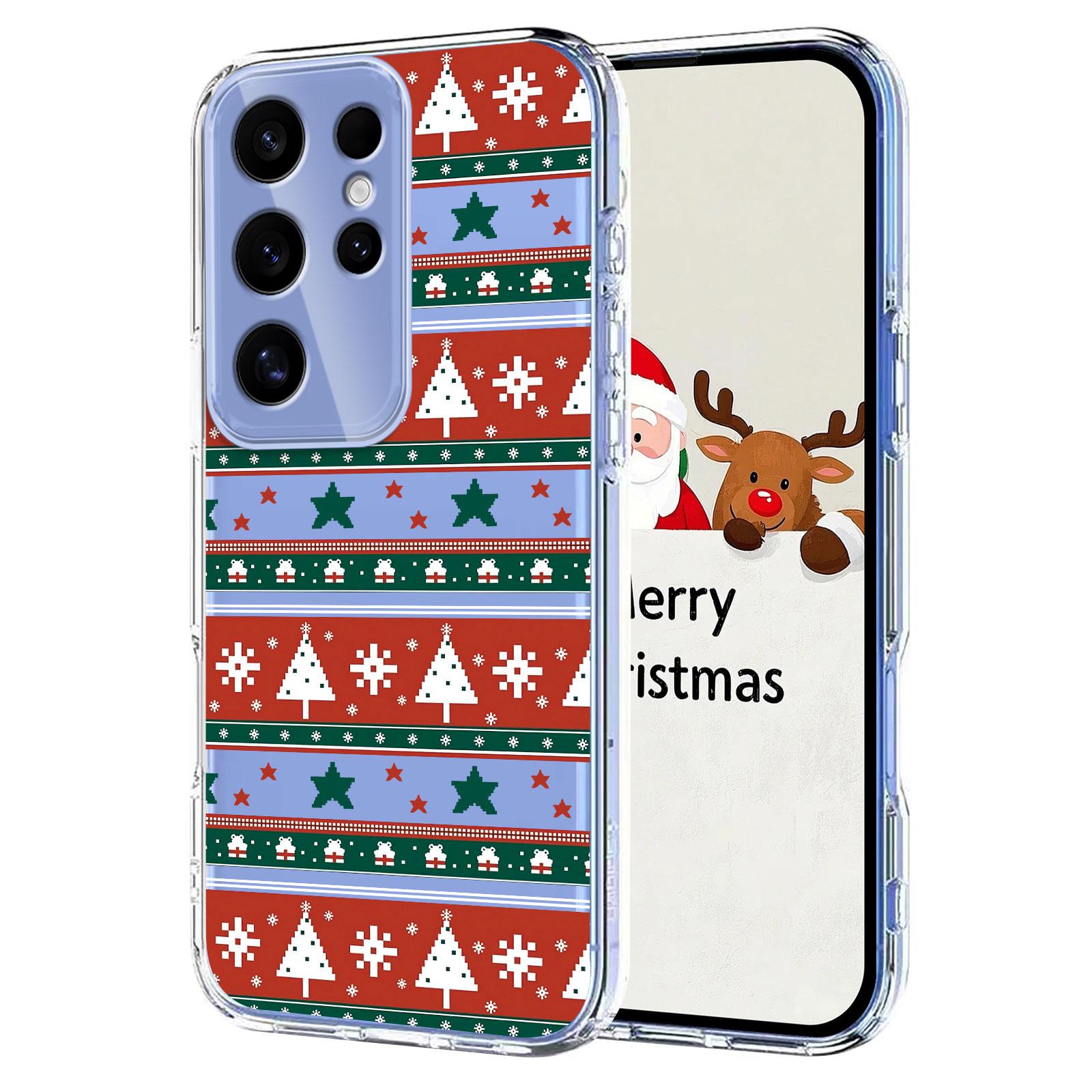 

For Samsung Galaxy S24 Ultra Case Christmas Themed Pattern Printing TPU Phone Back Cover