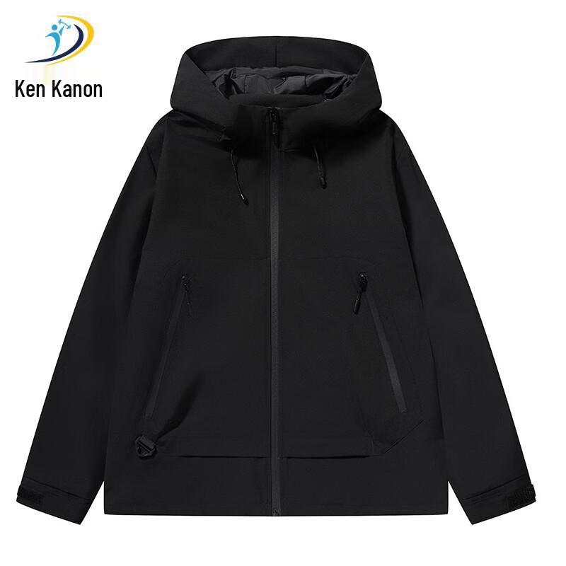 Ветровка с отстегивающимся капюшоном для улицы L