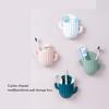 Wall Mounted Storage Box Hole Punching   Cactus Shaped Toothpaste Toothbrush Comb Storage Rack for Bathroom