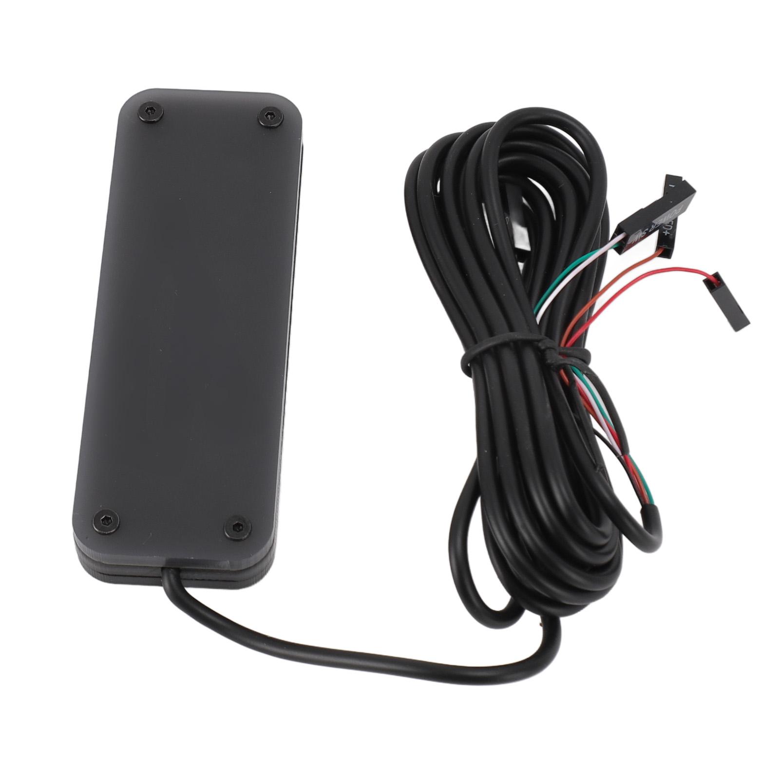 

Touch Sliding Desktop Computer Power Switch RGB Lighting External PC On Off Power Button for Office 2m 6.6ft 2m