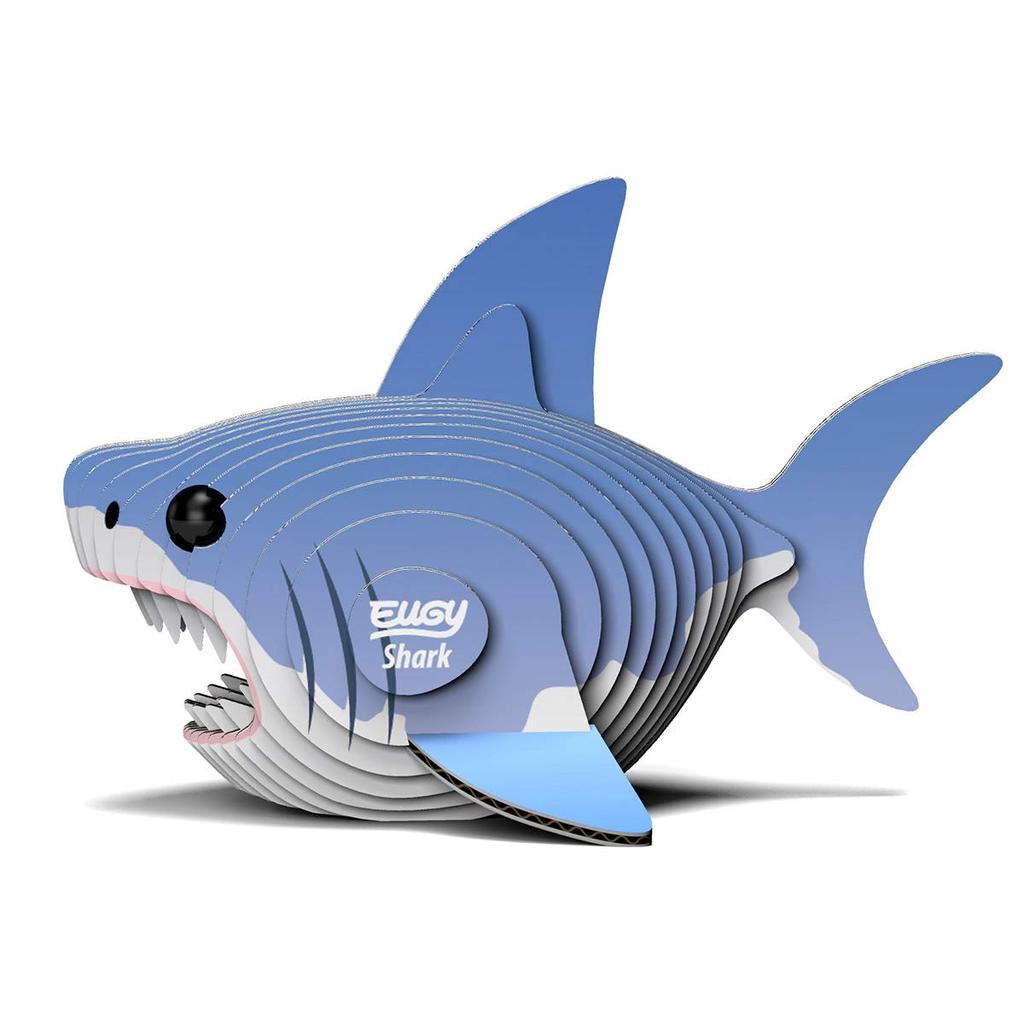 EUGY Shark Paper 3D Puzzle A fun and educational toy for elementary school boys and as well as making it a great - girls, adults, gift.