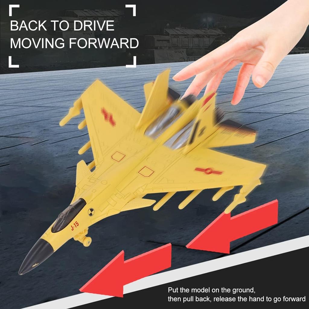 1/100 model letadla J-15 Sběratelská obrazovka na plochu Sběratelský mini simulační dárek s ozdobou držáku