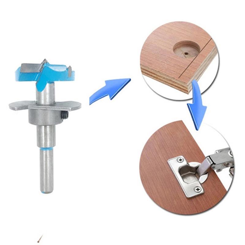 35Mm Concealed Hinge Drilling Jig Guide Hinge Hole Drilling Guide Carpenter
