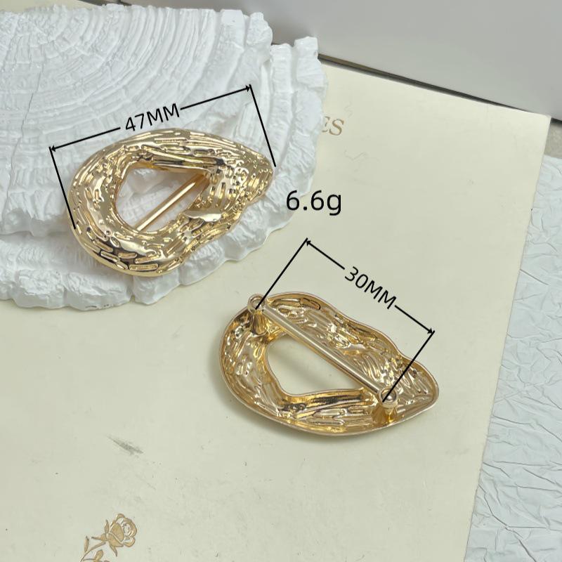 European Alloy Irregular Swimsuit Connector Buckle золотой