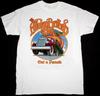 Vtg The Allman Brothers Band Eat a Peach Cotone Bianco S-5XL Maglietta Unisex C315