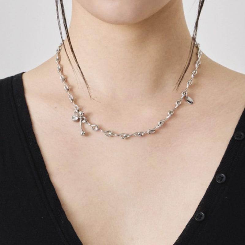 cozywaveclub THIN WAVE NECKLACE