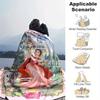 1pc Princess Printing Blanket - Soft, All-Season Throw for Office Blanket,Personalized Gift with Adorable Cartoon Design