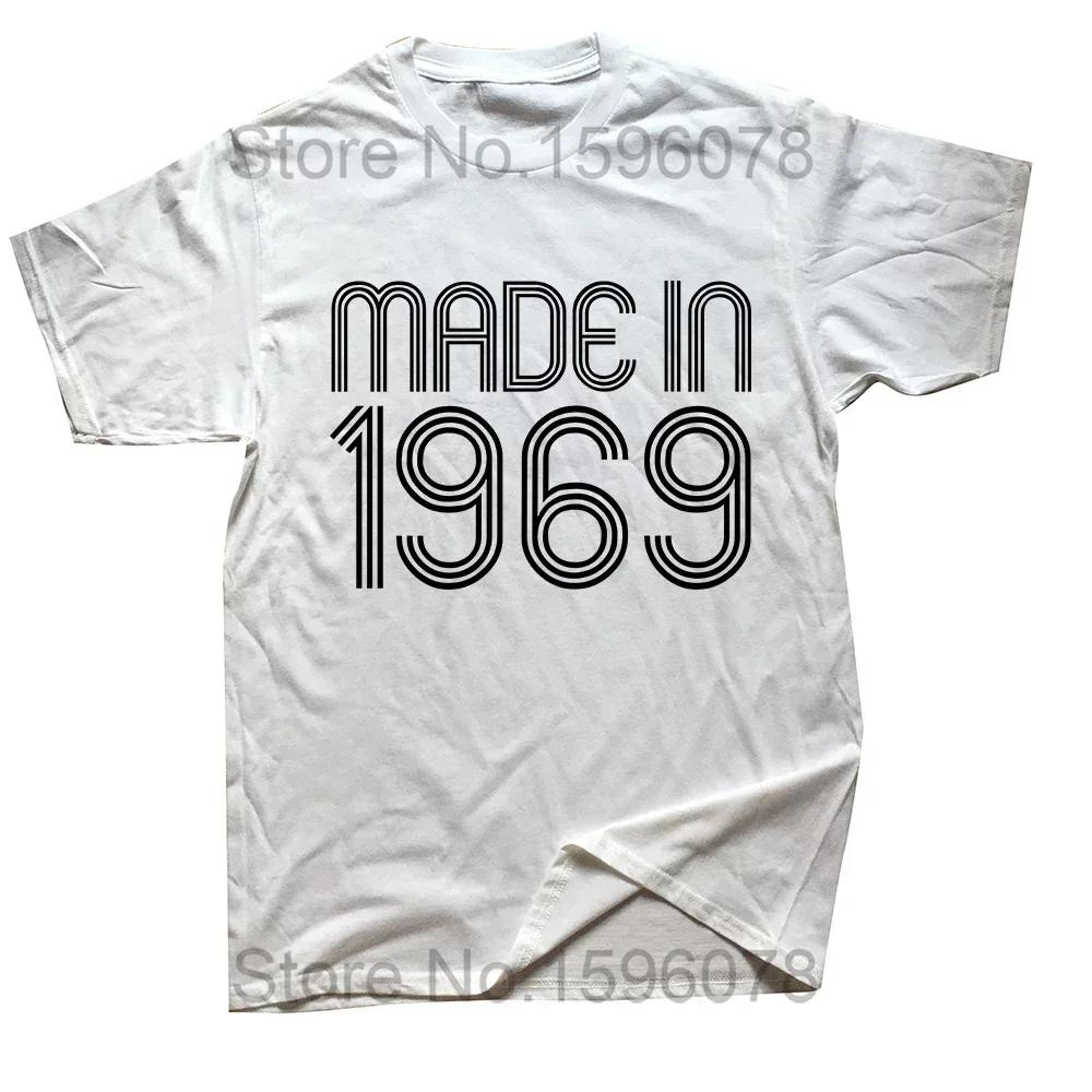 55 Year Old Gifts Vintage 1969 Limited Edition 55th Birthday T Shirt Tee Tops Round Neck Fashion Tshirt Clothing Casual T-shirts