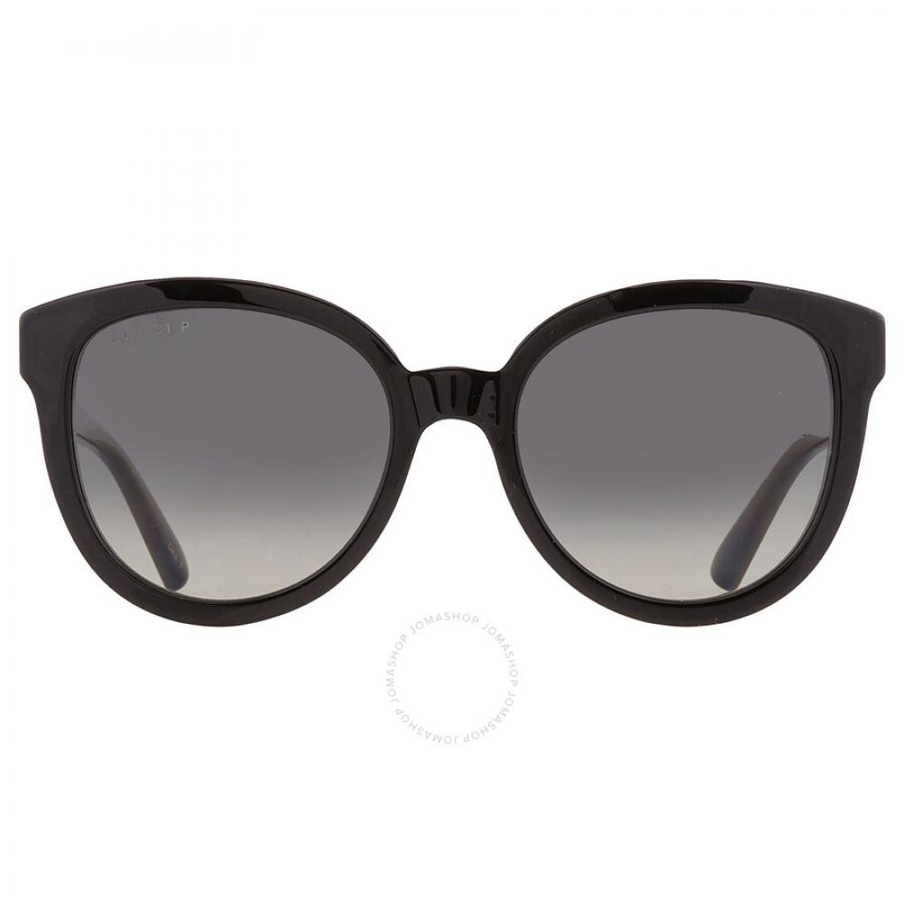 

Gucci Polarized Grey Cat Eye Ladies Sunglasses GG1315S 002 54