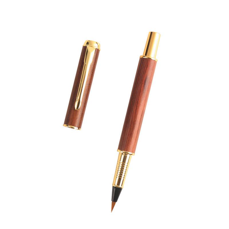 Xiulibee Soft Brush Pen - Refillable Wolf Hair Brush for Calligraphy and Art