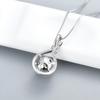 925 Sterling Silver Pearl Pendant Necklace for Women Novel Design Bridal Wedding Accessories Party Gift Hot Trendy Jewelry