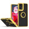Matte Armor Case For Motorola Moto G35 G55 G85 5G G04 G04S G24 G34 G54 G84 Edge 50 Pro E14 Cover Ring Stand Holder Coque Fundas