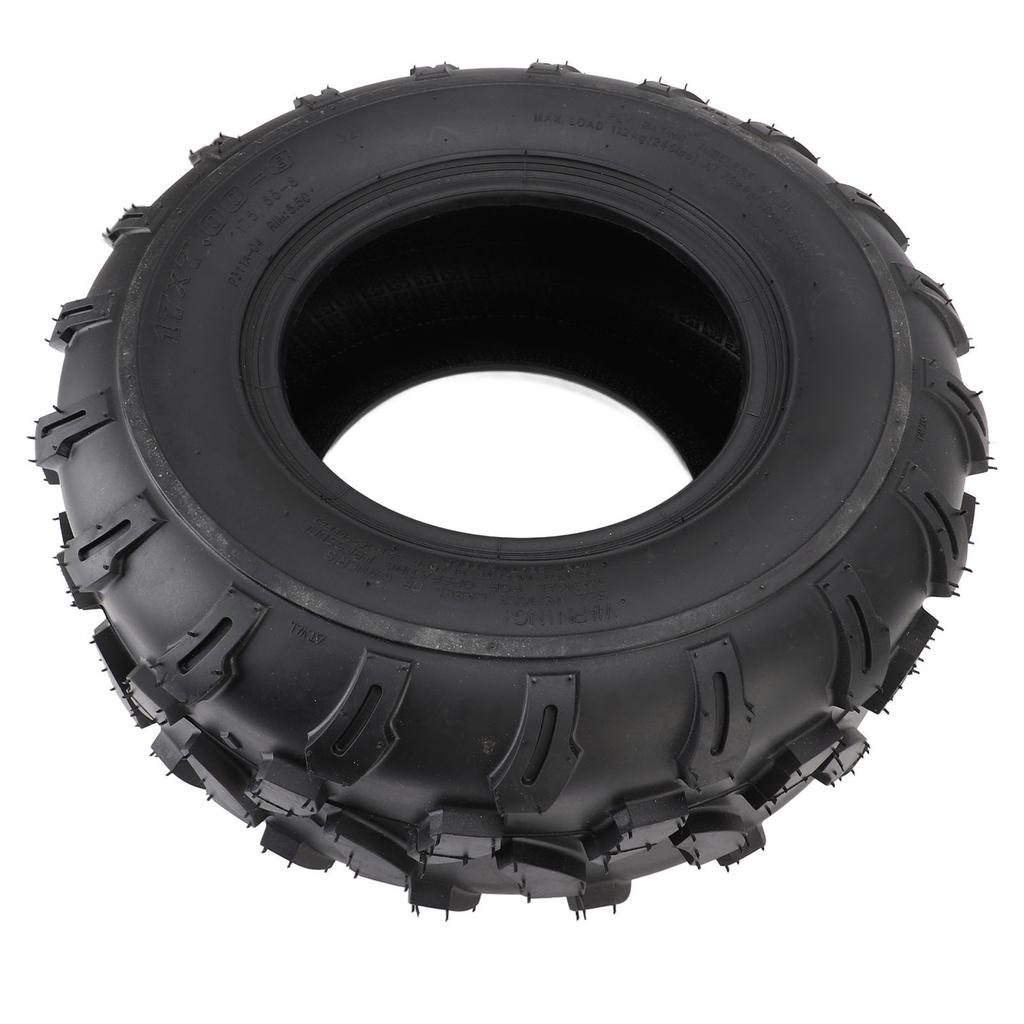 17X7.008 Tubeless Tire Explosion Proof 8 Inch Lawn Mower Vacuum Tyre for ATV Quad Off Road Go Kart